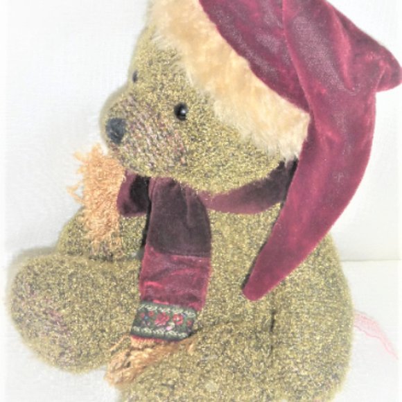 14" Vintage TEDDY BEAR Russ Berrie & Co. SHIMMERS Stuffed Animal Stuffed Toy Col - Picture 5 of 5